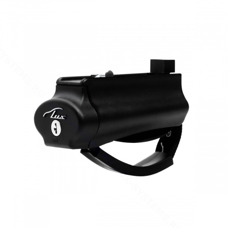 Багажная система "LUX" Бэлт с черными дугами 1,2м аэро-трэвэл (82 мм) для а/м с рейлингами от магазина ФаркопРос